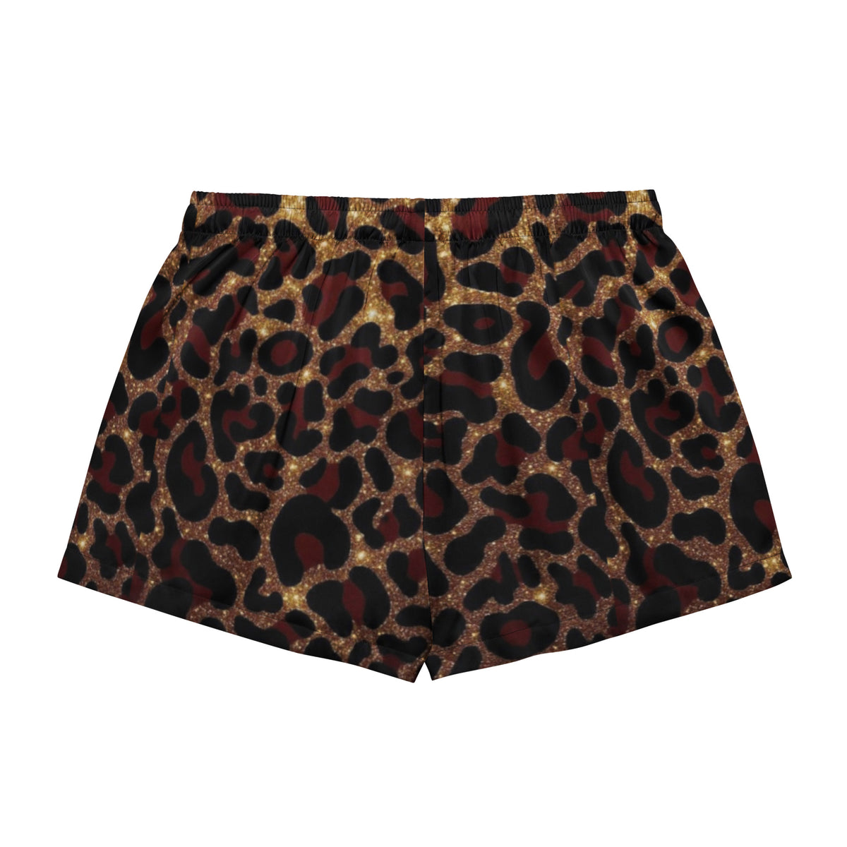 Gold x Red Leopard Print Women&