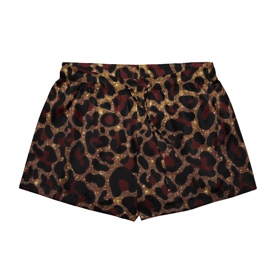 Gold x Red Leopard Print Women&