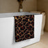 Gold x Red Leopard Print Towel bathroom essential